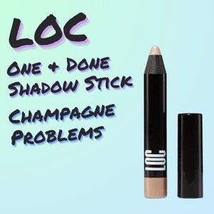 Love of Color (LOC) One & Done Eyeshadow Stick in Champagne Problems